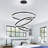 3 - Light Modern Led Dimmable Chandelier-18497295-18497292