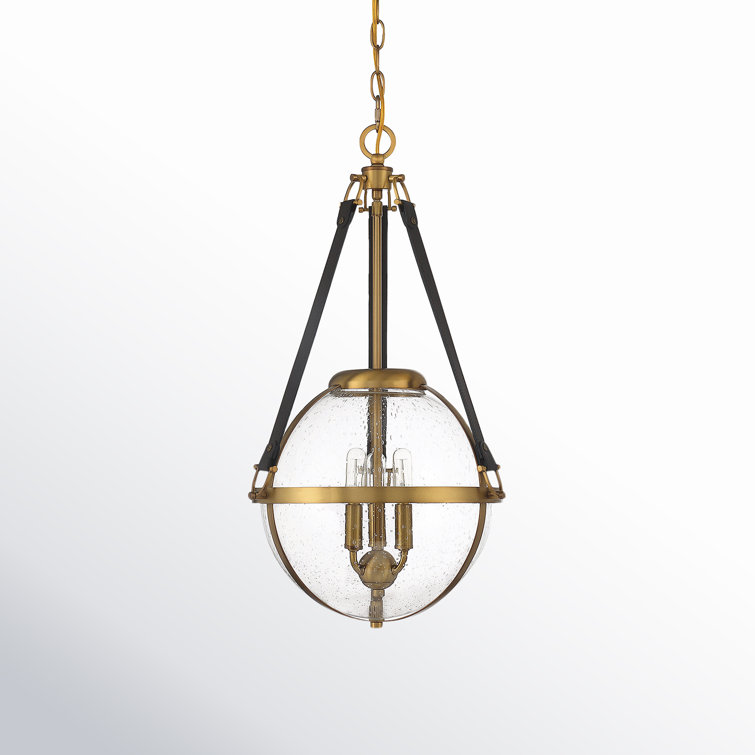 Chimere 3 Light Dimmable Globe Chandelier