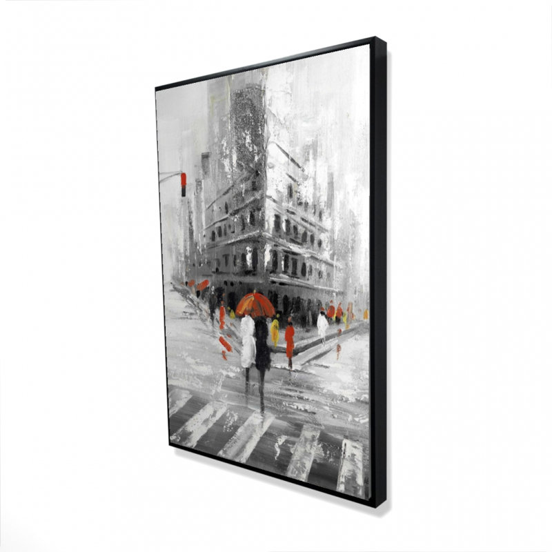 «Grayiron Flatiron», reproduction sur toile
