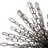 Iron Metal Orb with Abstract Chain-Link Burst Design Modern Decorative Sculptural Accent Contemporary Art Object-259226452-259226455