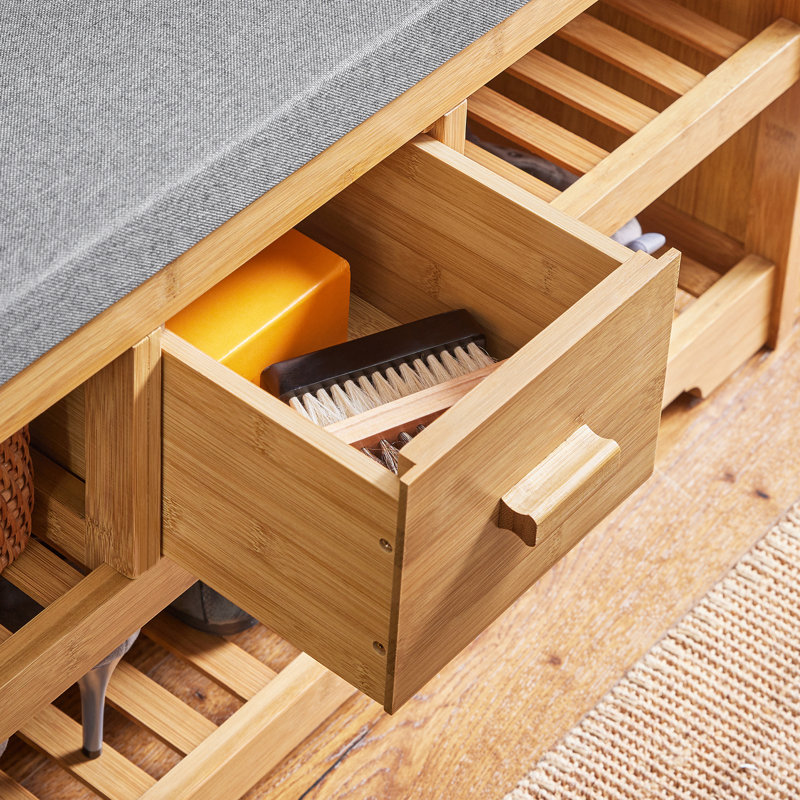 6 Pair Shoe Storage Bench