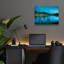 «The Blue Lake» par Lee Sie, art mural en verre acrylique-908513304