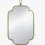 Miroir mural 19,7 "x 36" Champagne