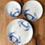 Crabs Handmade Porcelain Dinner Plate