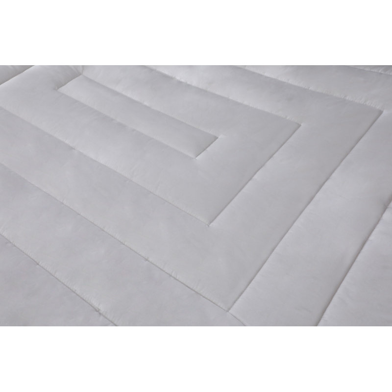 Surmatelas en laine 1 po Cochecton Alwyn Home, Très grand lit