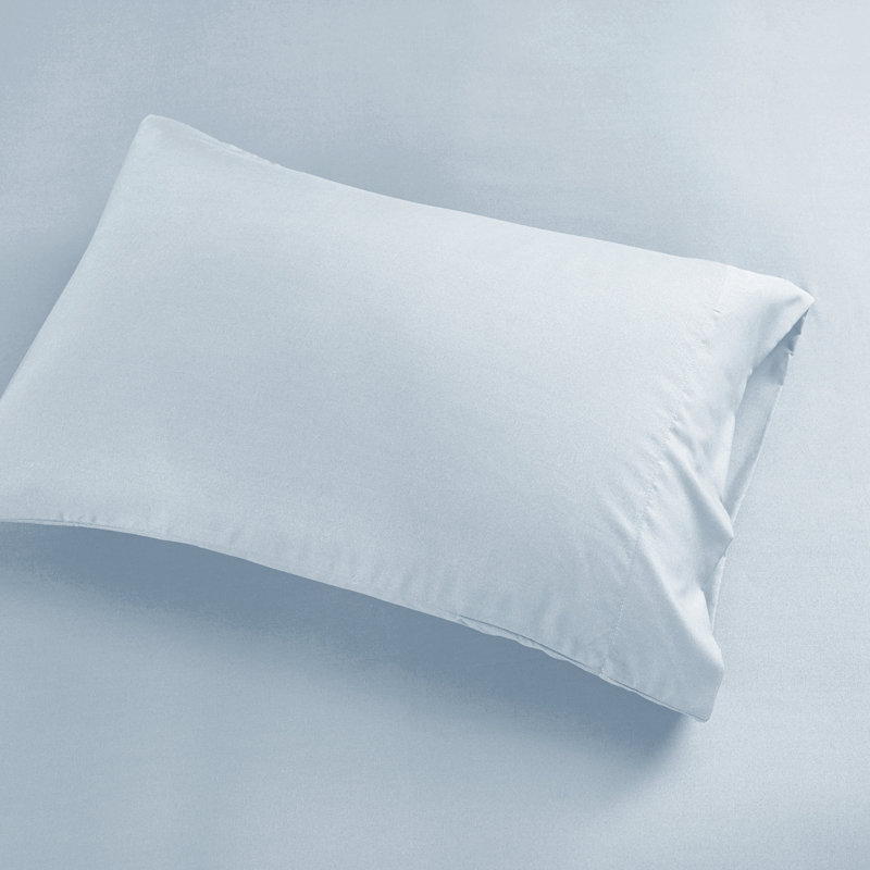 Blue Full Microfiber All Season Sheet Set with Pillowcases