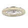 22" Hudman Dimmable Crystal Ceiling Fan with LED Lights