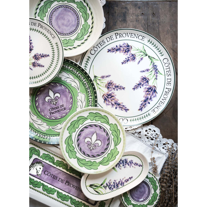 Elegant Lilac Ceramic Service Plate, 11.8 x 11.8 x 0.8 inches | 100% Dishwasher Safe, Perfect for Serving & Entertaining | Beautiful Tableware for Modern Dining, Ideal for Special Occasions & Everyday Use