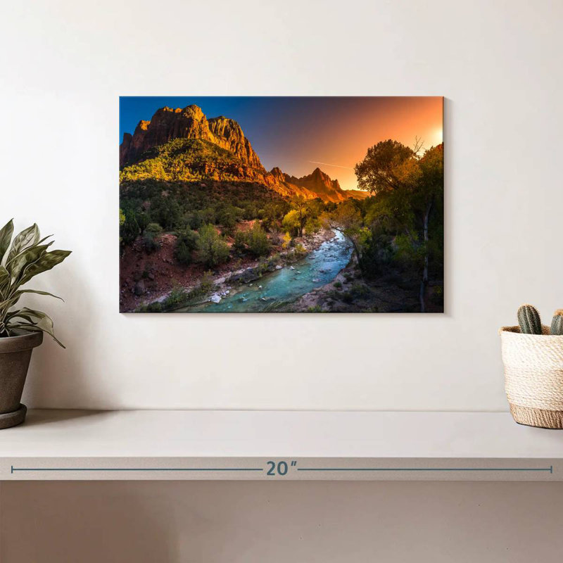 Rivière Alvord Zion National Park, H 8 po x l 12 po