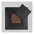 28inch Wicker Square Fire Pit Table