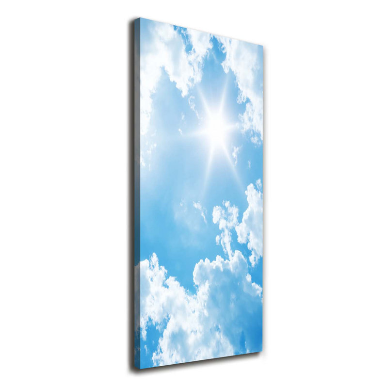 Clouds In The Sky - Wrapped Canvas Print