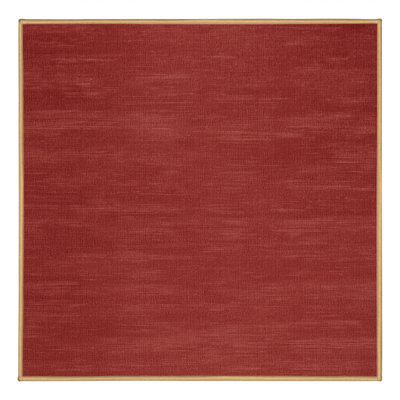 Machine Washable Solid Brown Area Rug
