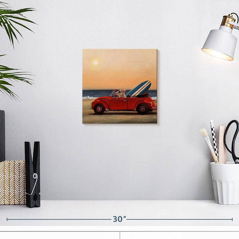 Ketti Beach Bound, 10" H x 10" W