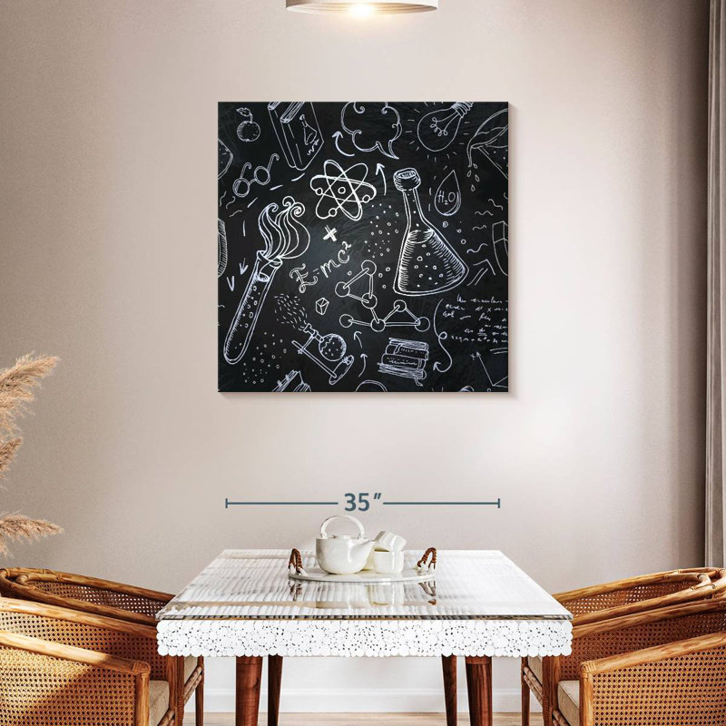 Keiri Science, 36" H x 36" W