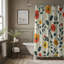 Round Blossoms - Rideau de douche Premium-653261508