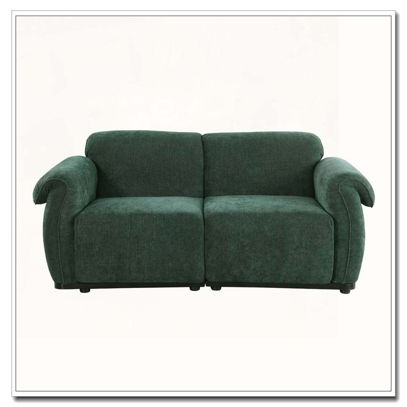 Canapé de 68,5 po de longueur, Vert