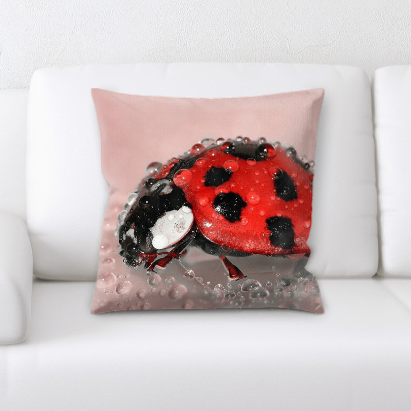 Coussin coccinelle