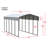 Galvanized Steel Carport, 10X24X9-90469184
