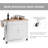 Omeara Solid Wood Top Kitchen Cart-1657637584