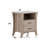 Charming Rustic Accent Table with Versatile Storage Options