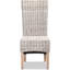 Chaise d'appoint en bois massif blanc / brun-707806030-707806029