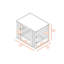 Cage pour chien durable avec placement de porte flexible-538249960-538249879