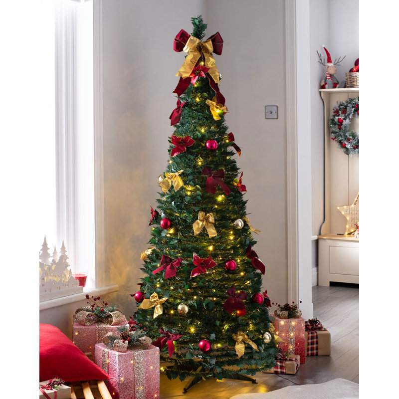 6' H Lighted Artificial Christmas Tree
