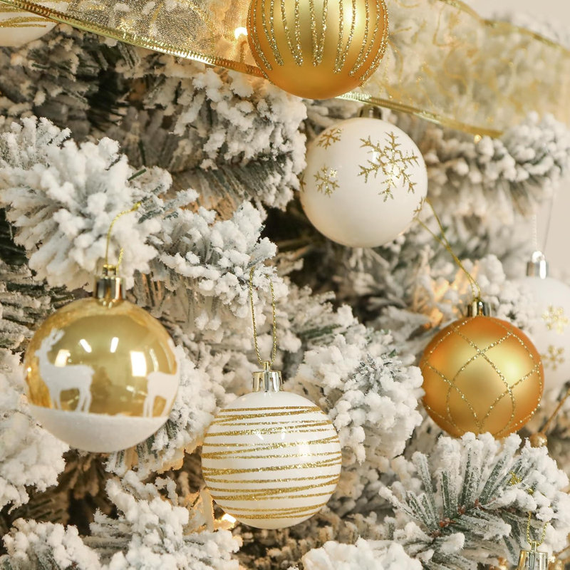 18 cm Plastic Shatterproof Finial Ornament