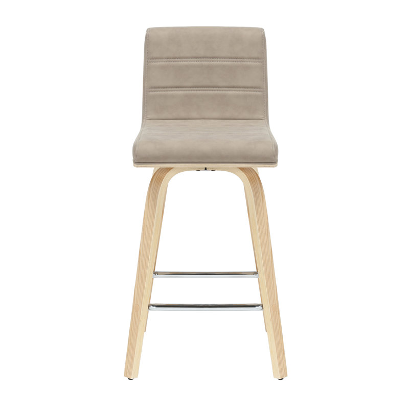 Werth 35,5 po Tabouret de bar en H, Taupe, 35.5"