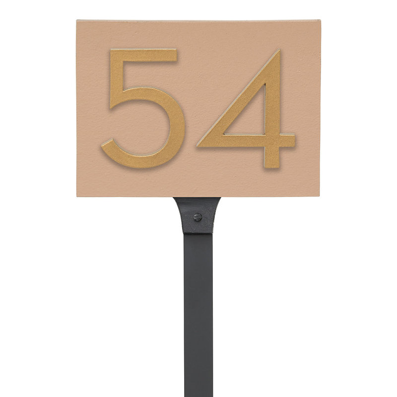 Rectangle pour pelouse, Taupe / or, Oui