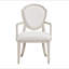 Ensemble de 2 fauteuils de salle à manger en bois de chêne contemporain avec revêtement en chêne clair