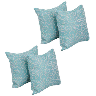 Floral Reversible Throw Pillow