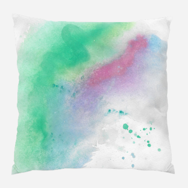 Coussin décoratif texture Fairmount, Microsuède, Intérieur