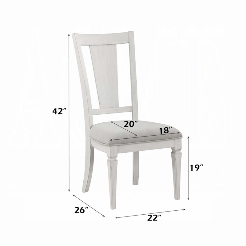Ensemble de 2 chaises de salle à manger modernes et scandinaves modernes rembourrées de mousse
