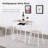 Keiundra 2 - Person Four Leg Dining Set-1111183911-1111183909-1177819004