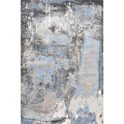 Canvas Art Hand Woven Wool Area Rug