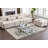 Lennert Rectangular Glass Coffee Table for Living Room