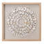 Maldives Framed Wall Art In White Abalone Shells