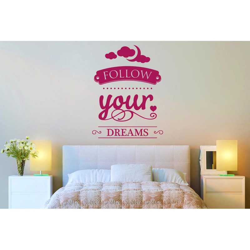 Wall Decal, Large, Violet
