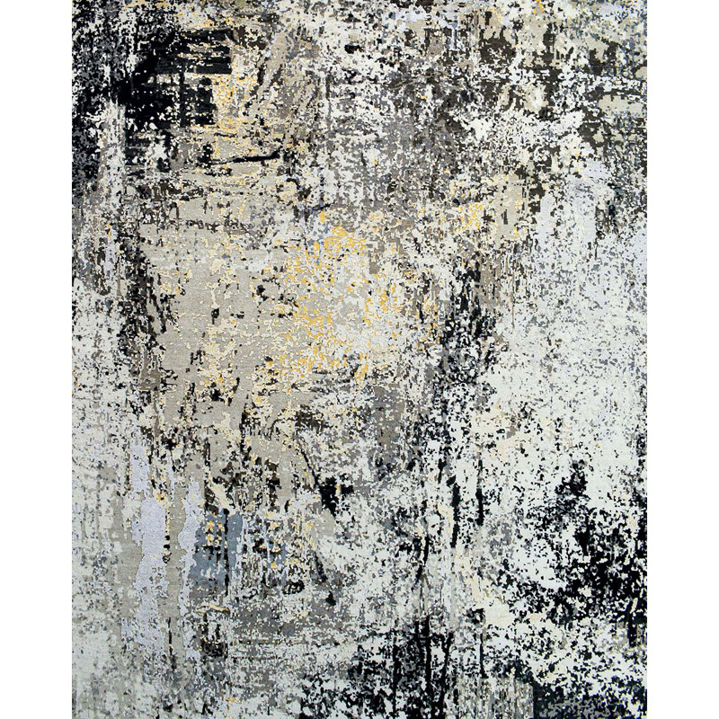 Abstract Area Rug, Rectangle 8' x 10'