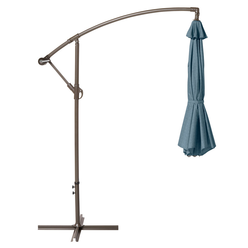 Weekend 120'' Cantilever Umbrella, Blue