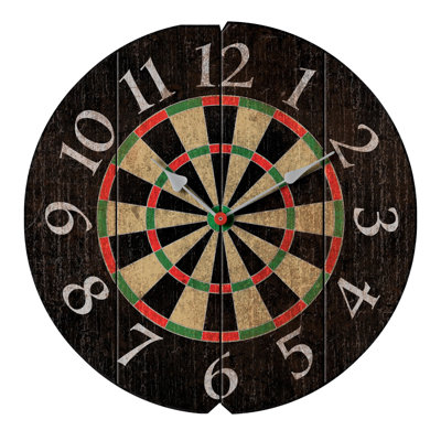 Darts 16" Wall Clock