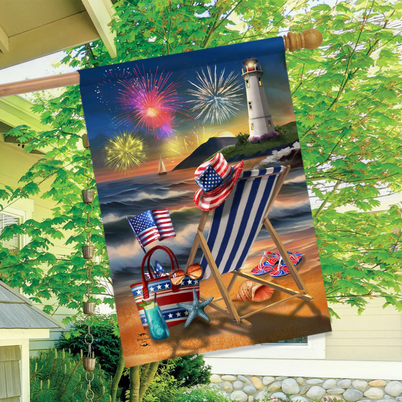 Oceanside Fireworks House Flag