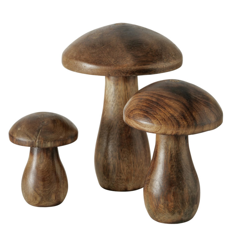 Figurine, Mushrooms, Carved Wood Sculptures, American, 20th Century –  George Glazer Gallery, Antiques