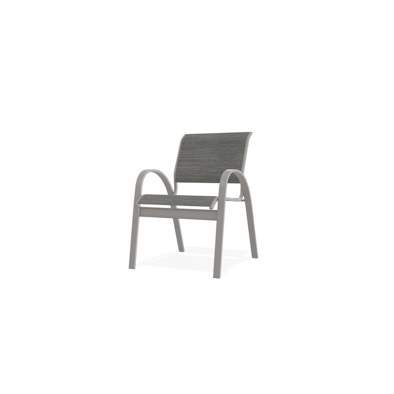Aruba II Outdoor Dining Chair, Sicily, Warm Gray