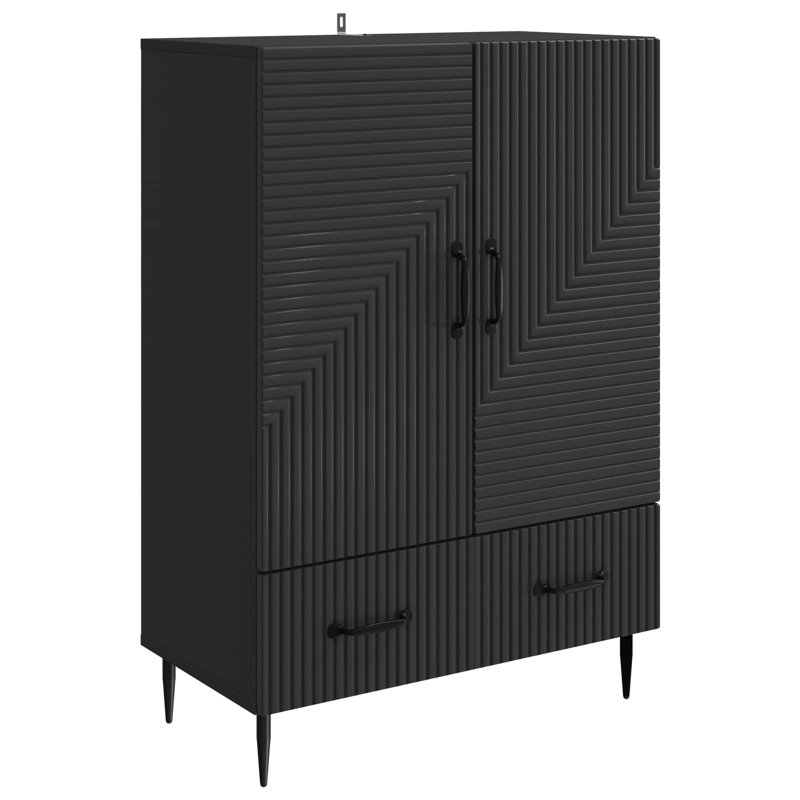 66cm Sideboard, Black