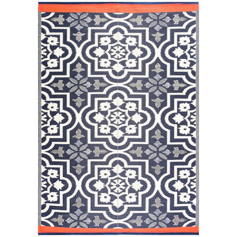 Lunceford Outdoor Rug Waterproof for Patios Clearance, Reversible Outdoor Plastic Straw Camping Rug Carpet Bay Isle Home Rug Size: Rectangle 8' x 10