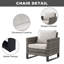 Chaises de patio avec coussin Naresa-77384299