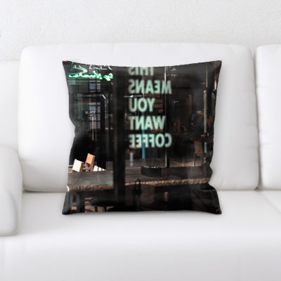 Sisag Restaurant & Cafe Life Style Throw Pillow