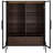 51.2'' Tall Lighted Display Cabinet With Tempered Glass Door, Metal Legs, LED Curio Cabinet, Modern Minimalist Style, For Living Room, Office, Study-125123233